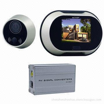 Wide Angle Door Viewer, 3.5-inch Color Display, with PIR Function